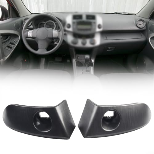 Auto Center Armaturenbrett Panel Trim Paar Center Instrument Cluster Finish Panel Trim Ersatz für Toyota für Rav4 2006–12 von JoyousMall