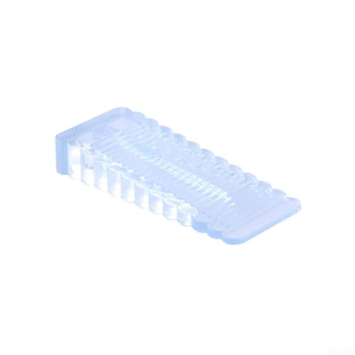 Benutzerfreundlicher Türstopper aus PU-Gummi, passend für verschiedene Wohnumgebungen (transparent) von JoyousMall