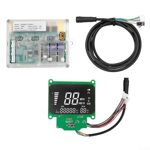 CECOCTEC Elektroroller-Controller-Zähler-Set, für Jeep-Elektro-Scooter-Controller, Messer-Set für MW21 für MW95 Dual Single Brake Ersatz (B) von JoyousMall