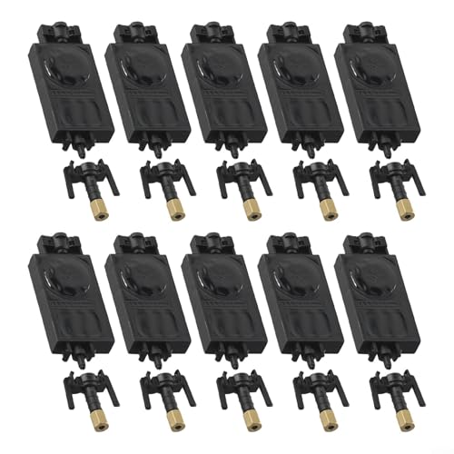 DX5 Tintendämpfer für Mimaki JV33 JV5 CJV150 und TX800 Eco-Drucker mit Standard-Tintenschlauchanschlüssen (3 mm x 2 mm), 10 Stück von JoyousMall