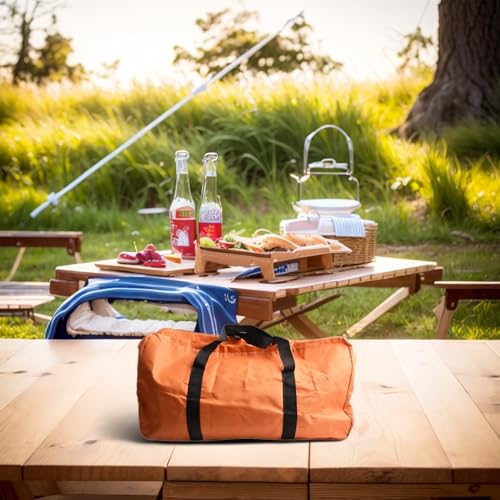 Dicke und tragbare Grill-Aufbewahrungstasche für Camping- und Grillbegeisterte (klein) von JoyousMall