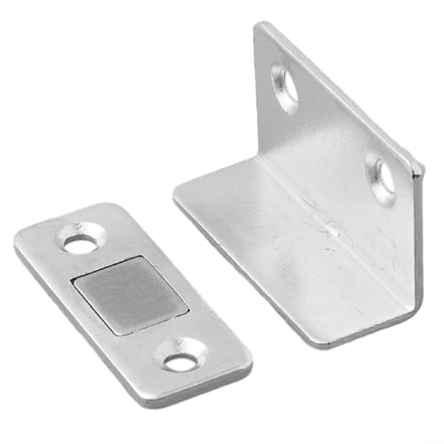 Dieser praktische Magnetverschluss ist unverzichtbar, um Ihren Kleiderschrank und Schrank organisiert zu halten (Silber) von JoyousMall