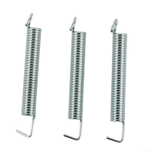 E-Gitarren-Zubehör, 3 Stück, Tremolo-Federstabilisatoren für Brücken (Silber) von JoyousMall