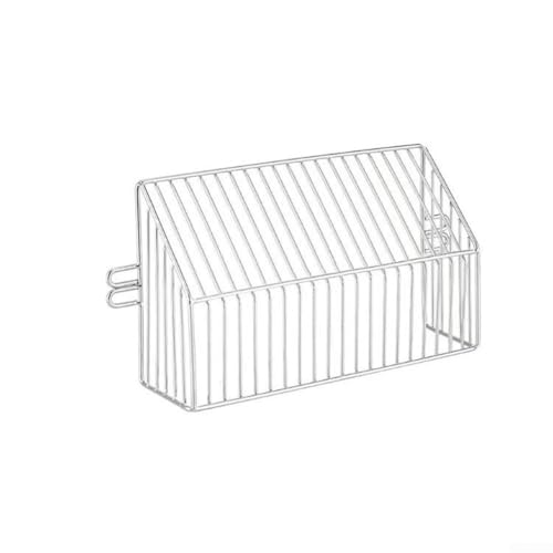 Edelstahl Laubschutz Dachrinne Mesh Seitenwand Ablaufabdeckung Anti Verstopfung Anti Tier Dachrinne mit zwei Schraubenbefestigungslöchern (M) von JoyousMall