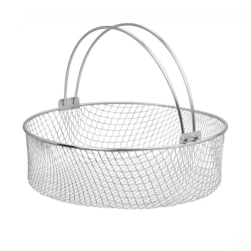Edelstahlkorb für Luftfritteusen zum Dämpfen, Dehydrieren und Filtrieren beim Kochen zu Hause Edelstahlkorb für Luftfritteusen zum Dämpfen, Dehydrieren und Filtrieren beim Kochen zu Hause von JoyousMall