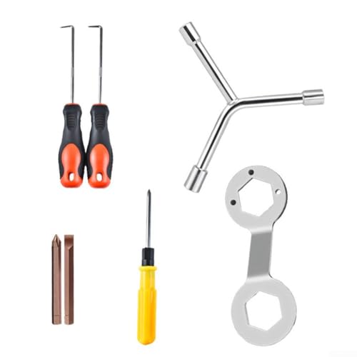 Effizientes 7-teiliges Werkzeugset für die Reparatur von Waschmaschinen mit Schraubenschlüsseln und Haken Effizientes 7-teiliges Werkzeugset für die Reparatur von Waschmaschinen mit Schraubenschlüsseln und Haken von JoyousMall