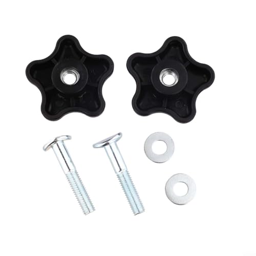 Ersatzgriffknauf-Set für Toro Rasenmäher-Modelle, Recycler, inkl. Griffknauf, Unterlegscheibe und Schrauben für zuverlässige Rasenmäher-Reparatur von JoyousMall