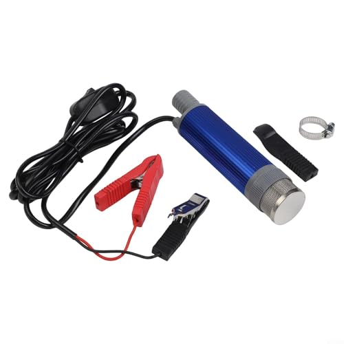 Für Camping-freundliche Diesel-Wasserumfüllpumpe 12 V/24 V Tauchpumpe mit 30 l/min Durchflussmenge für schnellen Wassertransfer (12 V) von JoyousMall