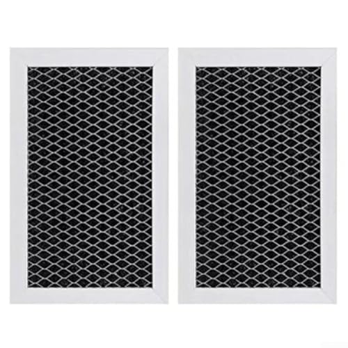 Für Mikrowellen-Kohlefilter, 2 Stück, Aktivkohlefilter für JX81C-Kompatibilität, Aluminium-Design für lange Lebensdauer Für Mikrowellen-Kohlefilter, 2 Stück, Aktivkohlefilter für JX81C-Kompatibilität, Aluminium-Design für lange Lebensdauer von JoyousMall
