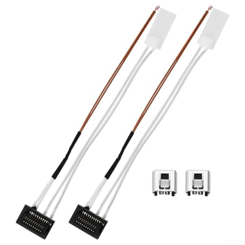 Heizungsthermistor für Bambu Lab für P1P und für P1S für 3D-Drucker, 2 Sets mit Clips, entworfen für Stabilität und Überwachung Heizungsthermistor für Bambu Lab für P1P und für P1S für 3D-Drucker, 2 Sets mit Clips, entworfen für Stabilität und Überwachung von JoyousMall