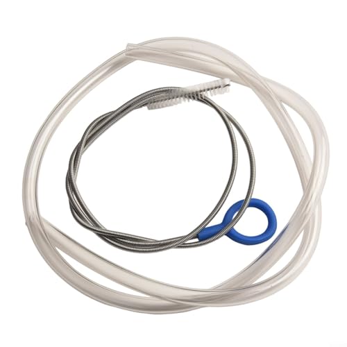High Flow Ersatzschlauch und Reinigungsbürsten-Set für Trinkbehälter, bietet kontinuierlichen Wasserfluss und einfache Innenreinigung (transparent) von JoyousMall