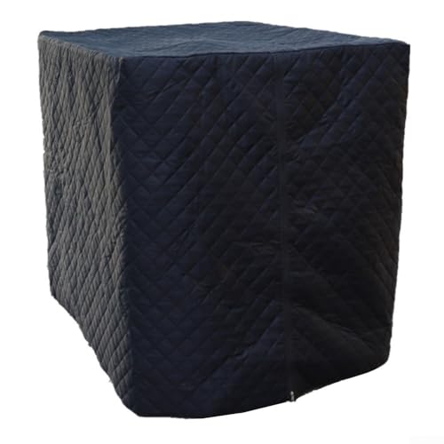 IBC Tankabdeckung Wasserdicht 1000L Winter Outdoor IBC Tank Warm Cover mit Reißverschluss, Frostsichere Wärmedämmung & UV-Schutz (schwarz) von JoyousMall