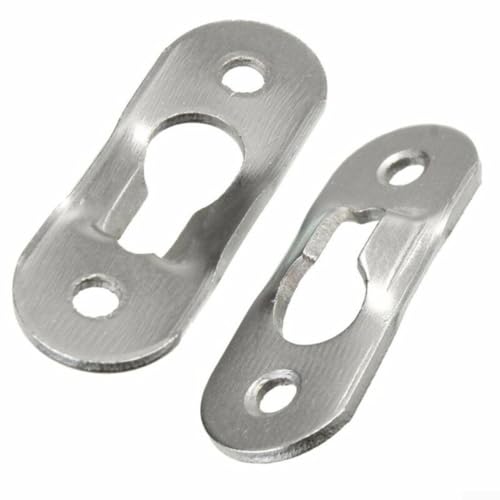 JoyousMall Schlüssellochplatten aus Metall mit Schrauben zur Montage von Bilderrahmen, Regalen, Schränken und Schildern, zum Aufhängen von Hardware-Werkzeugen, 20 Stück JoyousMall Schlüssellochplatten aus Metall mit Schrauben zur Montage von Bilderrahmen, Regalen, Schränken und Schildern, zum Aufhängen von Hardware-Werkzeugen, 20 Stück von JoyousMall