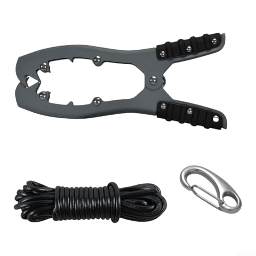 Kanu-Ankergriff für Kajak, perfektes Werkzeug für Angelfreunde (schwarze Schnalle) von JoyousMall