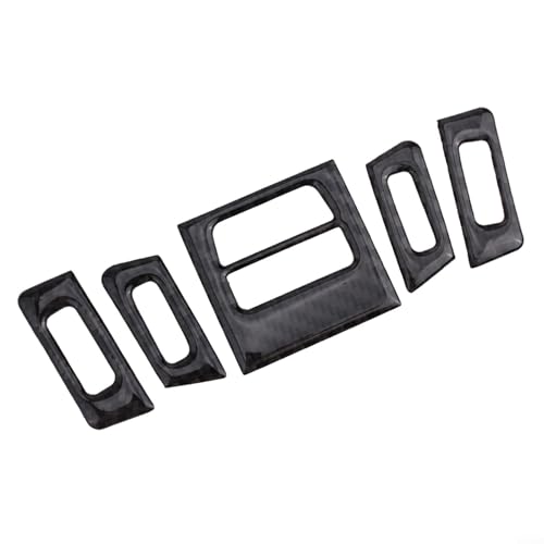 Karbonfaser-Entlüftungsauslass-Abdeckungen für BMW 3er-Serie E90 E92 E93 (2005 2012), 5 Stück (niedrige Konfiguration) von JoyousMall