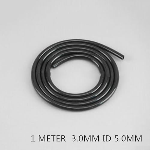 Kettensägen-Ersatzteil, schwarz, Kraftstoffschlauch, Länge 1 Meter mit spezifischen Innen- und Außendurchmessern von JoyousMall