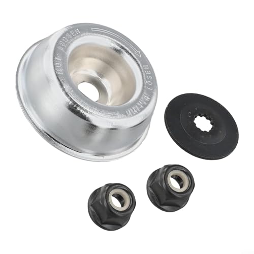 Klingenbefestigungswerkzeug für Freischneider, Lieferung mit zwei Größen von Muttern für sicheren Betrieb von JoyousMall