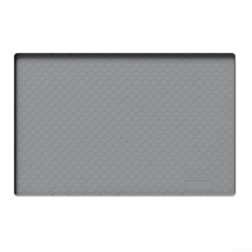 Küchenspüle-Schutzmatten, große Silikon-Spülbeckenmatte, hitzebeständige Silikon-Thekenmatten, rutschfest, 86,4 x 55,9 cm, Grau Küchenspüle-Schutzmatten, große Silikon-Spülbeckenmatte, hitzebeständige Silikon-Thekenmatten, rutschfest, 86,4 x 55,9 cm, Grau von JoyousMall
