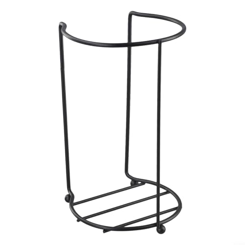 Metallgestell ohne Bohren für Einweg- und Wasserbecher, entworfen, um vertikalen Platz zu sparen und einfachen Zugang in Küche oder Büro zu bieten (schwarz und einzeln) von JoyousMall