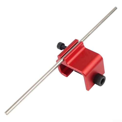 Motorrad-Kettenausrichtungswerkzeug, tragbares Aluminium-Legierungs-Ketten-Ausrichtungswerkzeug mit verstellbaren Schrauben für Honda für Suzuki ATV-Ketten (rot) von JoyousMall