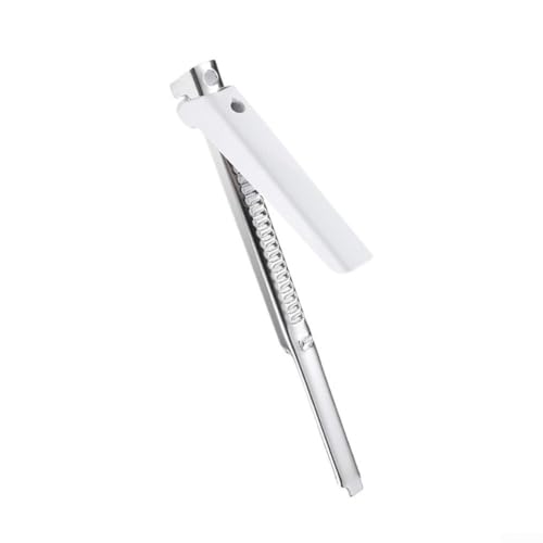 Multifunktionaler Flaschenöffner, Edelstahl-Glasöffner, Küche, manueller Dosenöffner, verstellbarer Flaschendeckelöffner für Zuhause, Ausflüge, Picknicks, Camping (weiß) von JoyousMall