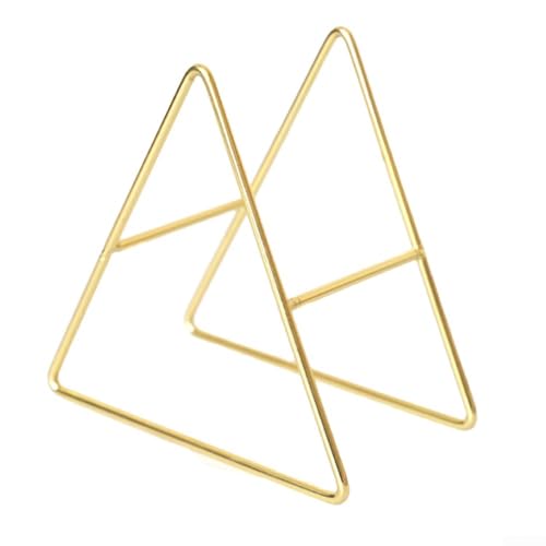 Multifunktionaler Untersetzer-Halter, Eisen-Design für Untersetzer und andere tägliche Gegenstände (Gold S) von JoyousMall