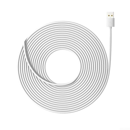 Outdoor-Kamera Plus Ladekabel 5 2 m, 7 6 m, 10 m Länge, TPE-Konstruktion für verbesserte Haltbarkeit, einfache Einrichtung (5,2 m) von JoyousMall