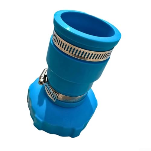 Pool-Staubsaugerschlauchadapter, multifunktionaler Pool-Vakuumschlauch-Adapter, Ersatzanschluss mit blauer Basis für Intex für oben genannte Pool-Teile Pool-Staubsaugerschlauchadapter, multifunktionaler Pool-Vakuumschlauch-Adapter, Ersatzanschluss mit blauer Basis für Intex für oben genannte Pool-Teile von JoyousMall