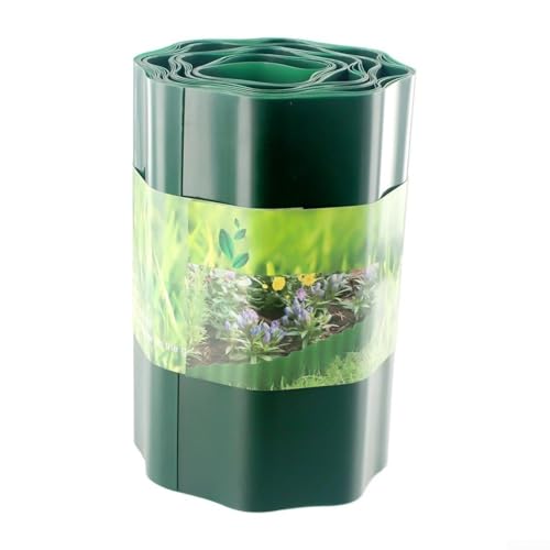 Robuster Gartenzaun mit flexiblem Design, perfekt für Landschaftsbau und Rasentrennung (20 x 9 m) von JoyousMall