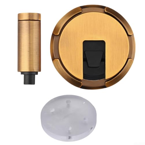 Robuster Saugnapf-Türhalter, verstellbares Design für maximale Stabilität und Geräuschunterdrückung (gelbe Bronze) von JoyousMall