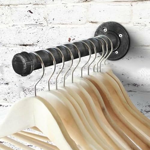 Schlankes, modernes Eisenrohrhalterungs-Set zur Unterstützung Ihrer Lieblingsbücher und Dekorationsstücke (20 cm) von JoyousMall