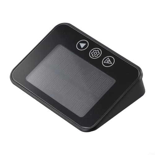 Solarbetriebenes drahtloses TPMS mit 4 externen Sensoren, effektive Lösung zur Überwachung des Reifendrucks (EN-Sprachansage) von JoyousMall