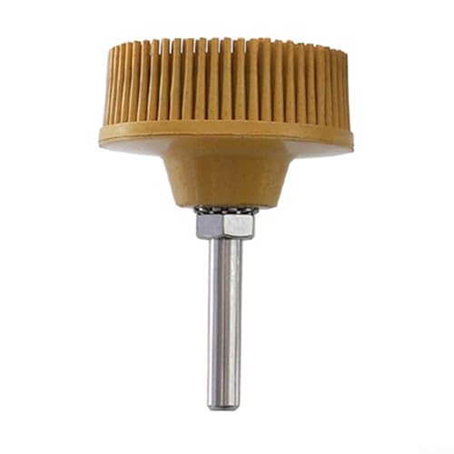 Sustainable Design 5.1 cm Rubber Emery Disk Brushes for Professional Finisher (yellow) von JoyousMall