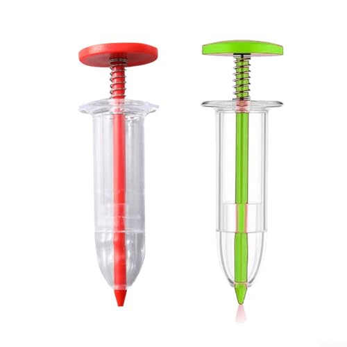 Tragbares Mini-Spreiz-Set, 2-teilig, manuelles Werkzeug für gleichmäßige Verteilung von Getreide in der Gartenarbeit von JoyousMall