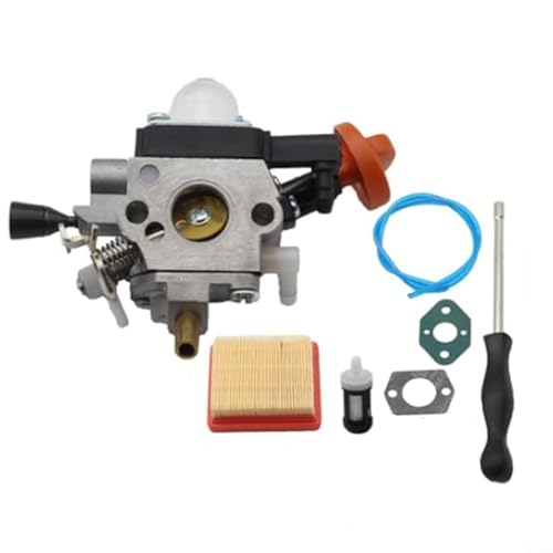 Trimmer Vergaser Ersatz 41801200615 für FS91 FS91R FS111 Modelle, Konstruktion für zuverlässige Leistung Trimmer Vergaser Ersatz 41801200615 für FS91 FS91R FS111 Modelle, Konstruktion für zuverlässige Leistung von JoyousMall