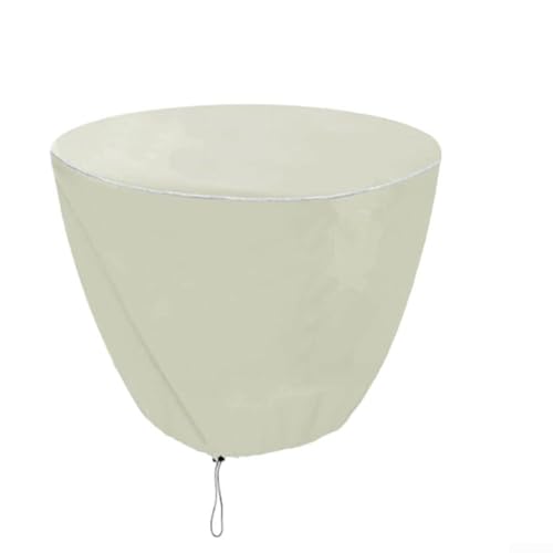 Wasserdichte Abdeckung für Gartenbrunnen mit fortschrittlichem Design für effektiven Schutz Ihrer Outdoor-Dekoration (beige61 x 46 cm) von JoyousMall