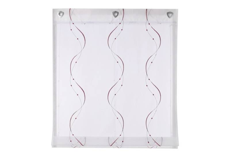 Joyswahl Raffrollo, mit Hakenaufhängung, mit U-Haken Ösenrollo Modern Bestickt Joyswahl Raffrollo, mit Hakenaufhängung, mit U-Haken Ösenrollo Modern Bestickt von Joyswahl