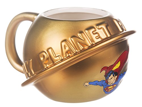 Joy Toy 105960 Keramiktasse Superman, gold von Joytoy