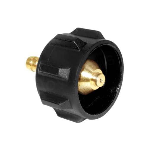 Joywayus QCC1 Mutter Propangas-Adapter mit 5/16 Zoll Schlauchstutzen, Reglerventil, Messingarmatur von Joywayus