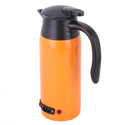 Auto Wasserkocher, Zigarettenanzünder Camping Wasserkocher Tragbarer Edelstahl Lkw Reisewasserkocher Mobiler Kettle Kleine Auto Thermoskanne Teekocher Milch Heißwasser Tee Ausflug Trinkbecher Cup von Joyzan