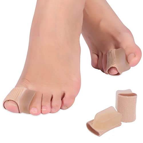 Bunion Corrector, Hammerzehenspreizer Gel Zehenglätter Corrector Zehenspreizer Hallux Valgus Korrektur Korrektoren für Frauen Männer Splint und Big Toe Brace Straightener Vorfußpolster Kissenschutz von Joyzan