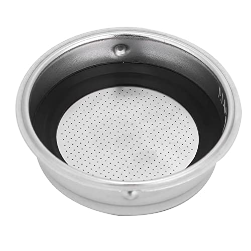 Einschichtiger Kaffeefilterkorb, Druckloser Filterkorb Siebträger Sieb 51mm Bodenlos Kaffeefilter fürKaffeemaschine Großartige Alternative Einweg Papierfiltern Filterkorb Wiederverwendbare Einschichtiger Kaffeefilterkorb, Druckloser Filterkorb Siebträger Sieb 51mm Bodenlos Kaffeefilter fürKaffeemaschine Großartige Alternative Einweg Papierfiltern Filterkorb Wiederverwendbare von Joyzan