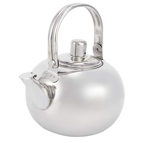 Joyzan Edelstahl Teekanne, Wasserkocher Wasserkessel mit Sieb Tea Maker Stövchen für Herausnehmbarem Kaffeekanne Familienhotelrestaurants Tragegriff Aufheizbar Teebereiter Duftender Infusionstee Joyzan Edelstahl Teekanne, Wasserkocher Wasserkessel mit Sieb Tea Maker Stövchen für Herausnehmbarem Kaffeekanne Familienhotelrestaurants Tragegriff Aufheizbar Teebereiter Duftender Infusionstee von Joyzan