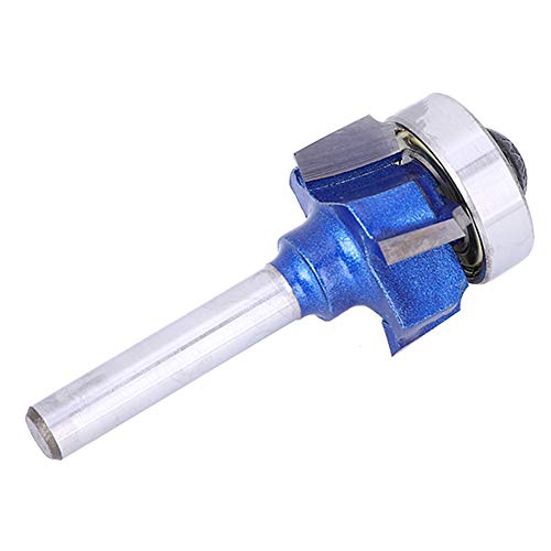 Joyzan 4-Zahn-Fräser, Abrundungs-Eckenwerkzeug, Schaftbeschnitt, Kantenformung, Fräser, Hartmetall, Holzbearbeitung, (Vierschneidiges Kantenanleimmesser 8XR1) von Joyzan