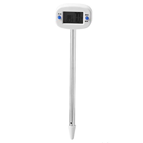 Joyzan Boden-Hygrometer, eine Sonde und EIN LCD-Display Design Bodenthermometer Feuchtigkeitsmesser Pflanzenwassermonitor Sensor Tester Reader für Gartenbau Landwirtschaft Indoor Outdoor Pflanzen von Joyzan