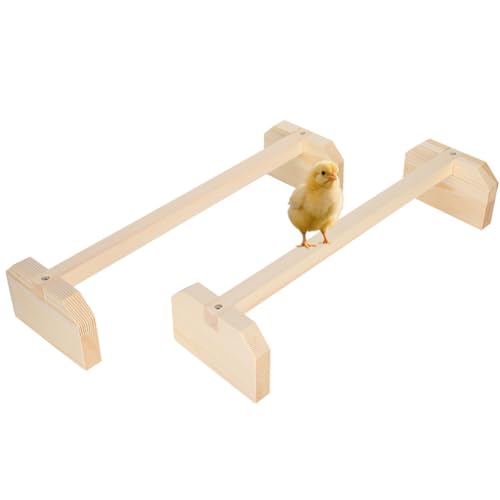 Joyzan Hühnerbarsch für Hühner, 2 Stück Sitzstange Hühnerholzstangen Hölzerne Vogelständer Trainingshühner Raststange Stehendes Trainingsmaterial Barsche Huhn Barsch Vogel Holzständer 40 x 12 x 8 cm Joyzan Hühnerbarsch für Hühner, 2 Stück Sitzstange Hühnerholzstangen Hölzerne Vogelständer Trainingshühner Raststange Stehendes Trainingsmaterial Barsche Huhn Barsch Vogel Holzständer 40 x 12 x 8 cm von Joyzan