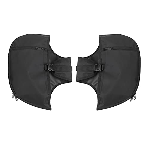 Joyzan Motorschutzabdeckung, Beinwärmer für Motorradfahrer, Spritzschutz mit kleinen Taschen, wasserdichtes Nylon-Crash-Wrap-Motorradzubehör von Joyzan