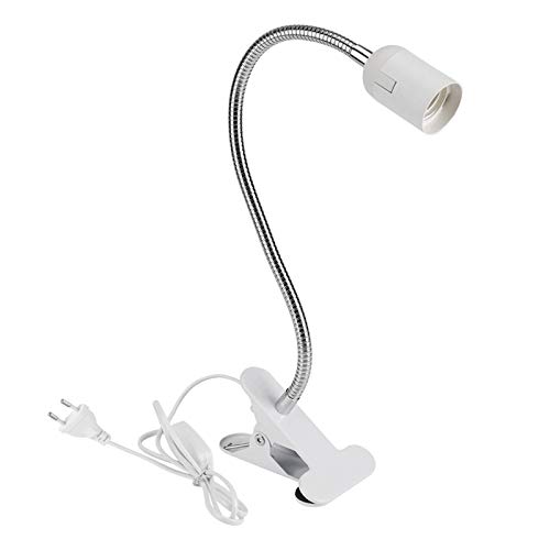 Joyzan Schreibtischlampe mit Klemme, verstellbare LED-Birne Schwanenhals Desktop-Klipplampe Professionelle Tischleuchte mit 360 Grad gedrehtem Arm für Nail Art Maniküre Tattoo lesen[EU Plug] von Joyzan