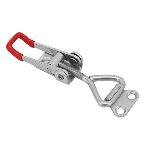 Joyzan Spannverschluss, Toggle Latch Clamp Kniehebelspanner Hebel Verschluss Haltekapazität Türriegel Eckbefestigung Klein Button Einstellbare Schlösser Verriegelung Schnappverschluss Bügelspanner von Joyzan