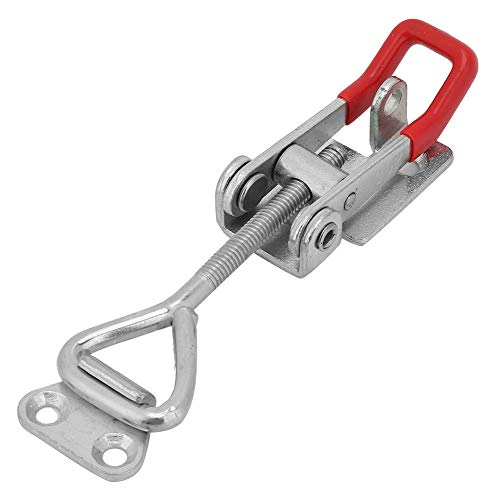 Toggle Latch Clamp Heavy Duty Large Toggle Clamp Latch Carbon Steel Triangle Shaped Hebel Toggle Clamp Holding Capacity Pull Latch Clamp Smoker Latch Clamps(4002) von Joyzan